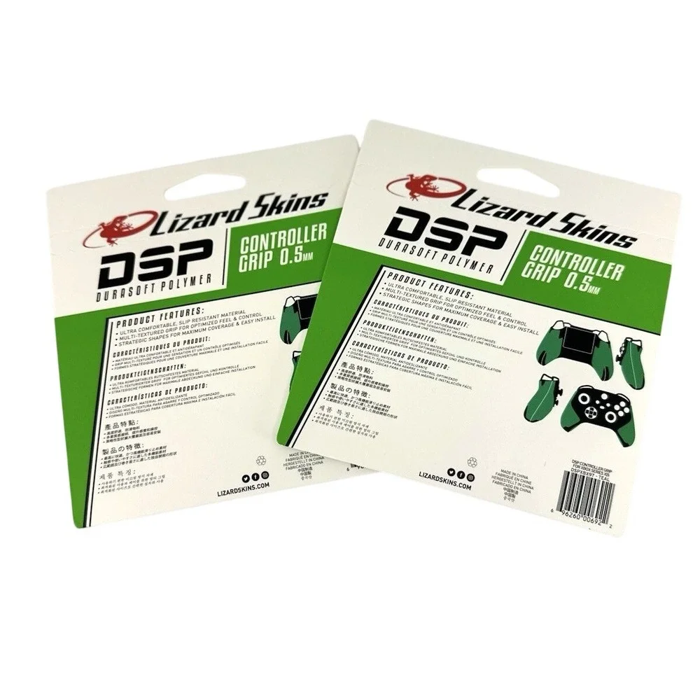 2 Pack Lizard Skins DSP Controller Grip 0.5mm Teal‎ for Xbox Series X|S
